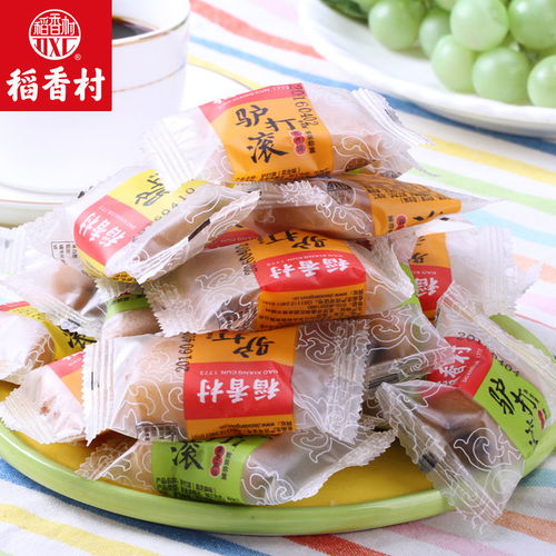 稻香村驢打滾500g小吃特產(chǎn)零食糕點心美食品零食麻薯麻糬北京發(fā)貨
